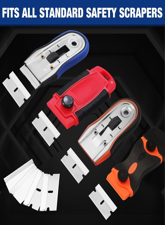 ووركبرو شفرات حلاقة أحادية الحافة من WORKPRO، عبوة من 1000 شفرة، شفرات كاشطة صناعية، شفرات حلاقة أحادية الحافة من الفولاذ عالي الكربون - Image 5